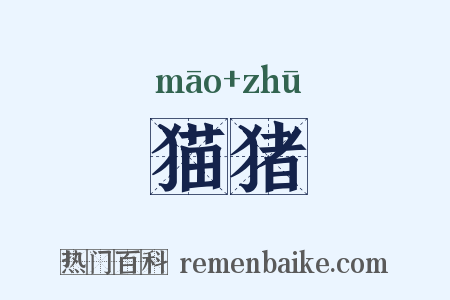 猫猪是什么意思的图片